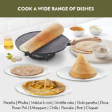 Borosil Vajra Nonstick Flat Tawa 28CM