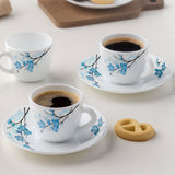 Borosil Larah Mimosa Cup n Saucer Set