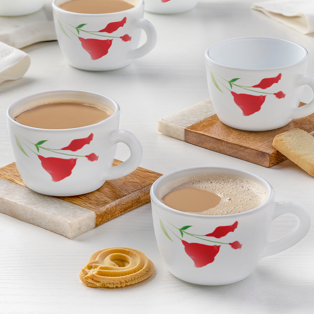 Borosil Larah Diana Cup Set