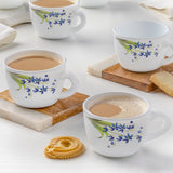 Borosil Larah Lavender Cup Set of 6, 140ml