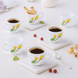 Borosil Larah Lyana Cup Set  of 6, 140ml