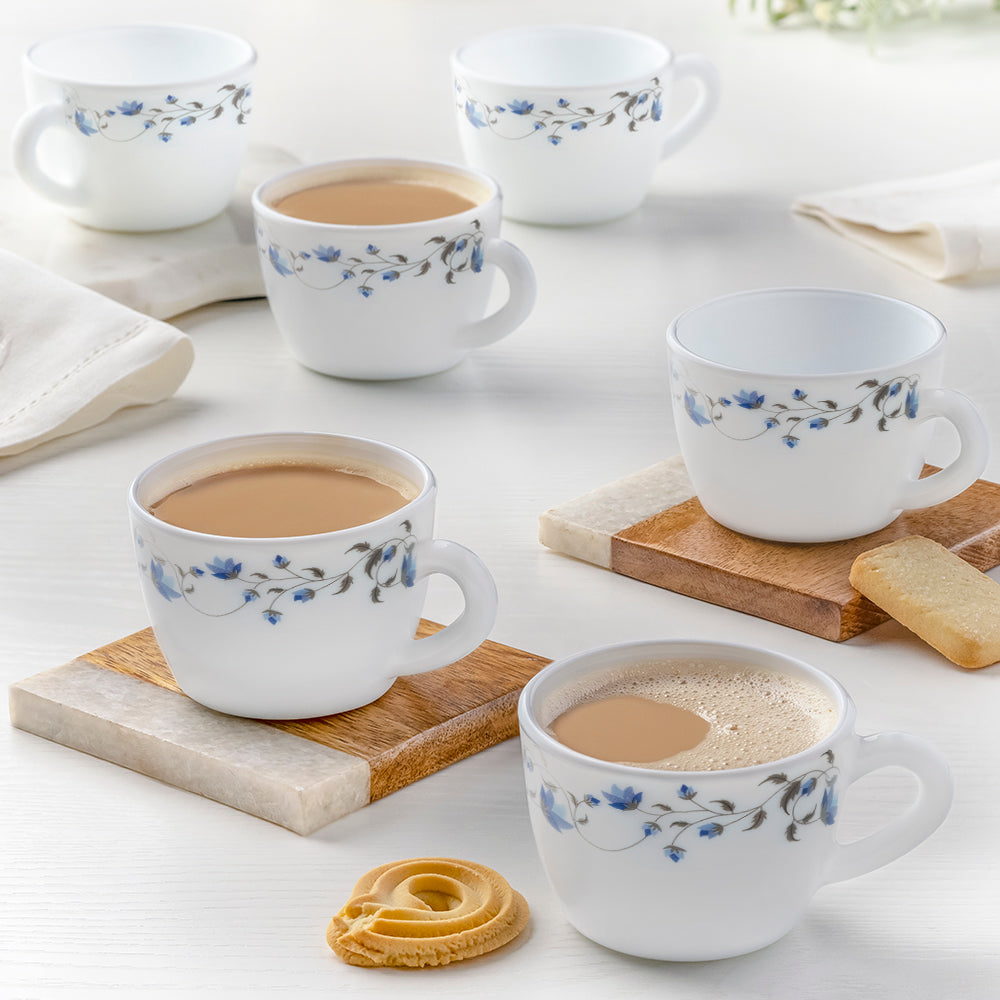 Bor0sil Larah Helena Cup Set of 6, 140ml