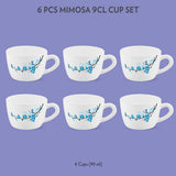 Borosil Larah Mimosa Cup Set