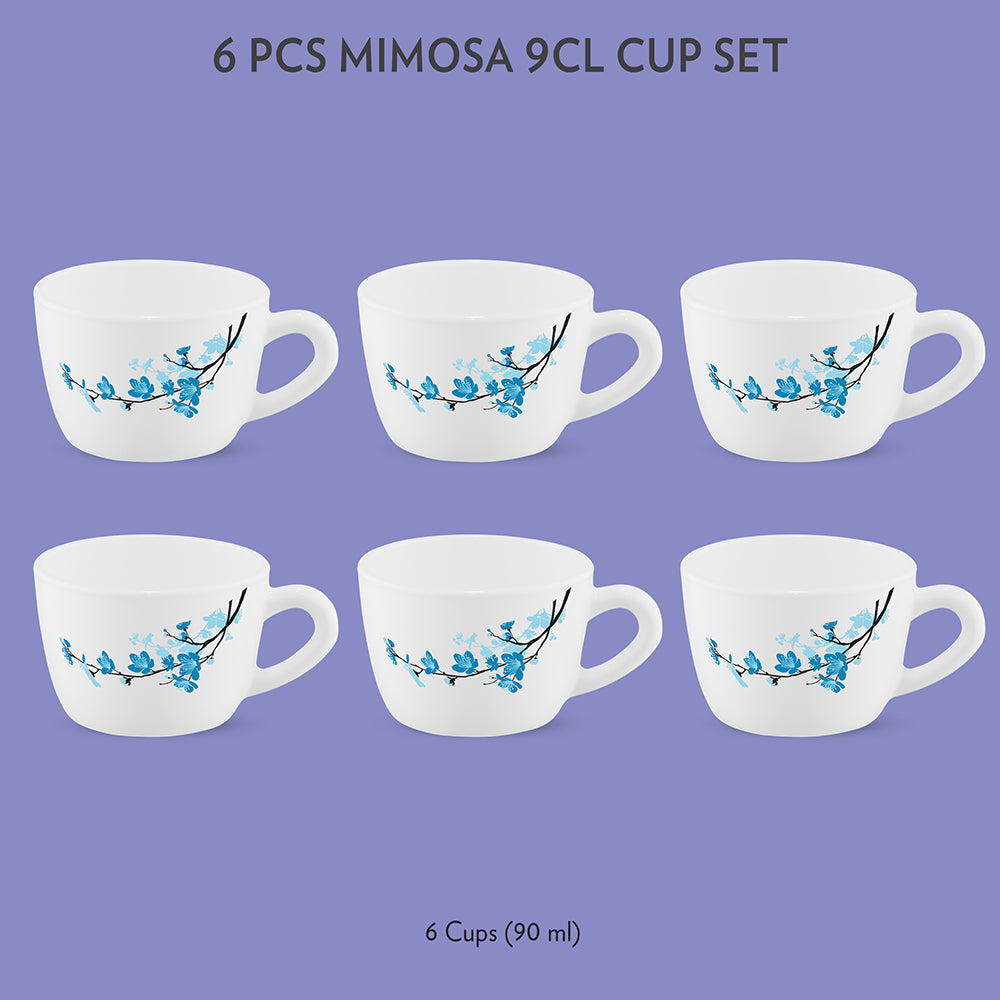 Borosil Larah Mimosa Cup Set