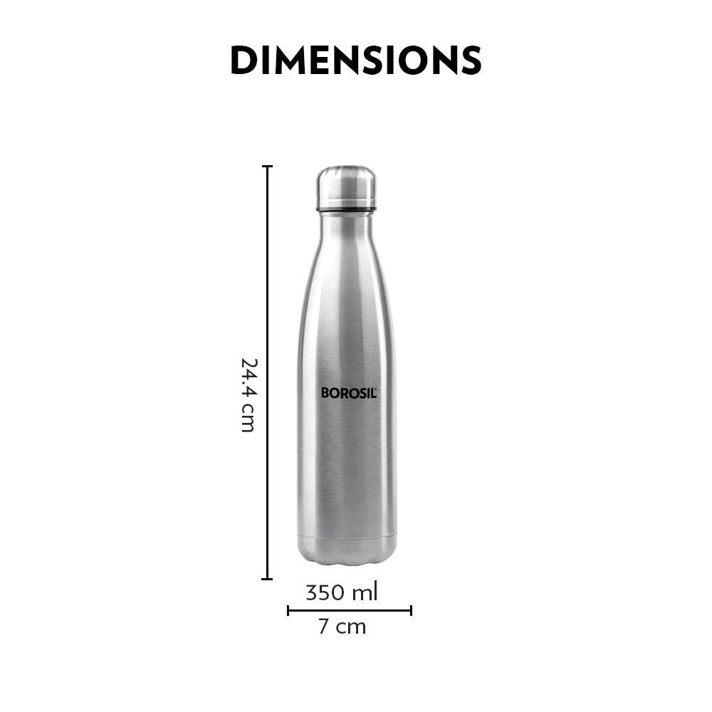 Borosil Bolt Double Wall Bottle