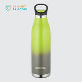Borosil Colour Crush Double Wall Bottle, Violet 700ML