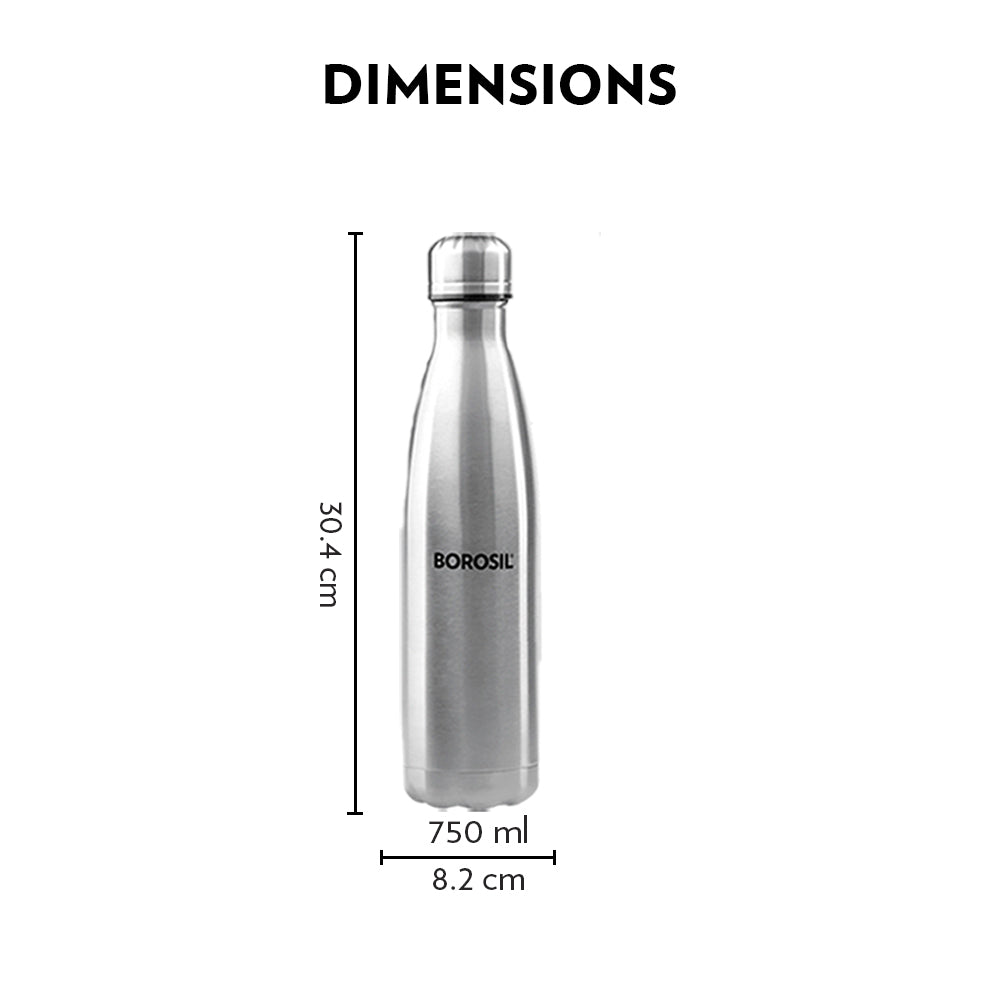 Borosil Bolt Double Wall Bottle