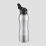 Borosil Grip n Sip Single Wall Bottle, Maroon