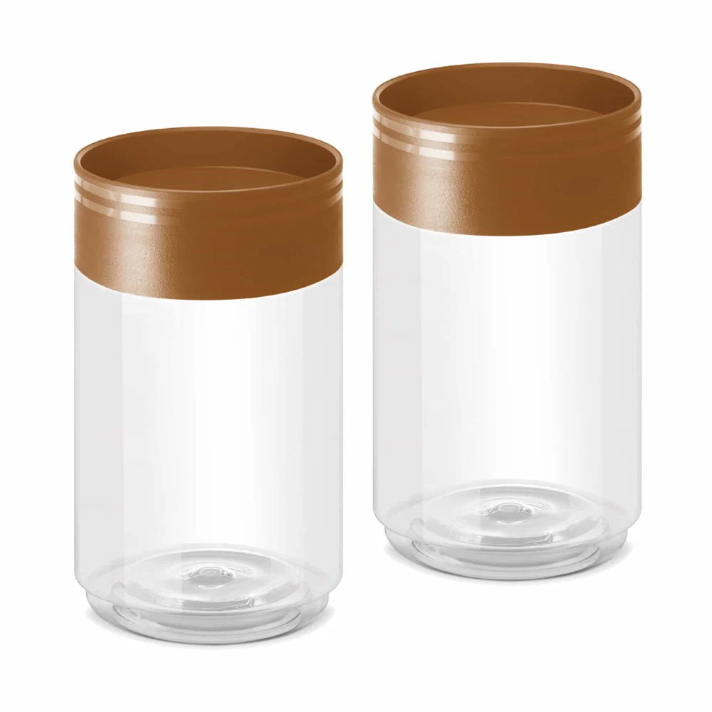 Milton Stack It Jars Brown 2pcs set 500ML