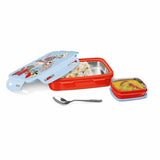 Milton Steely Tiffin Mini Lunchbox Red