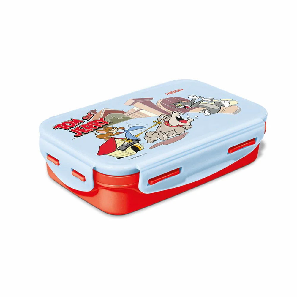 Milton Steely Tiffin Mini Lunchbox Red