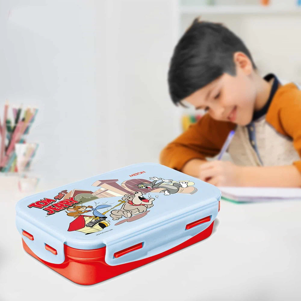 Milton Steely Tiffin Mini Lunchbox Red