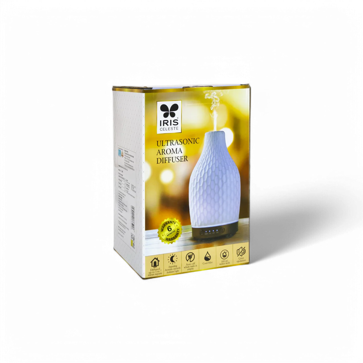 IRIS Celeste Ultrasonic Aroma Diffuser 100 ml