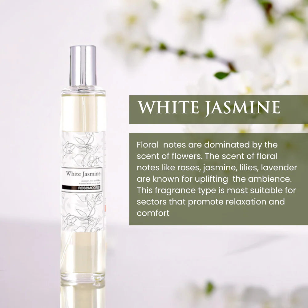 Rosemoore White Jasmine Scented Home & Room Spray 100 ml