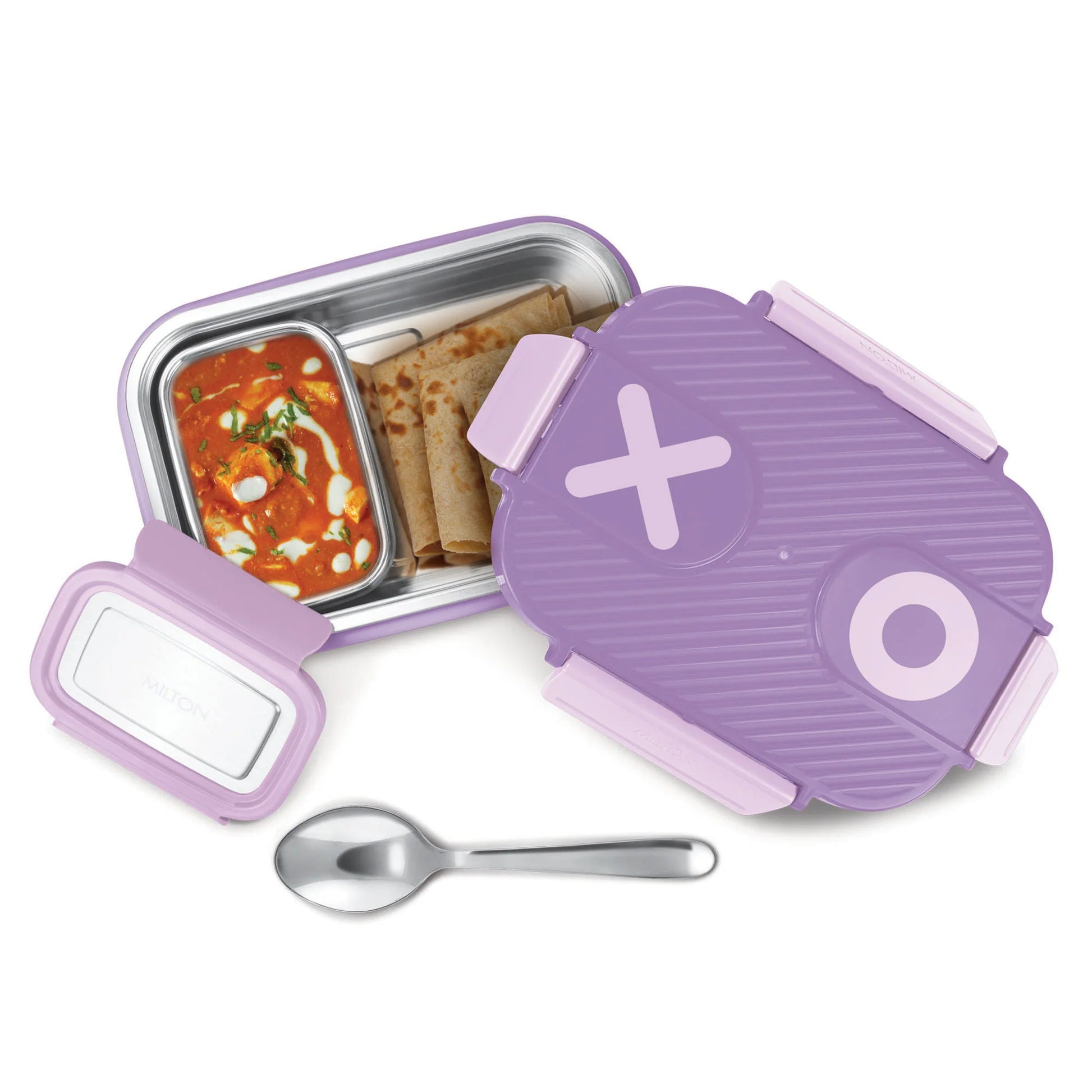 Milton Wondermeal Lunch Box Purple
