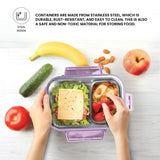 Milton Wondermeal Lunch Box Purple