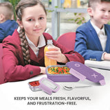 Milton Wondermeal Lunch Box Purple