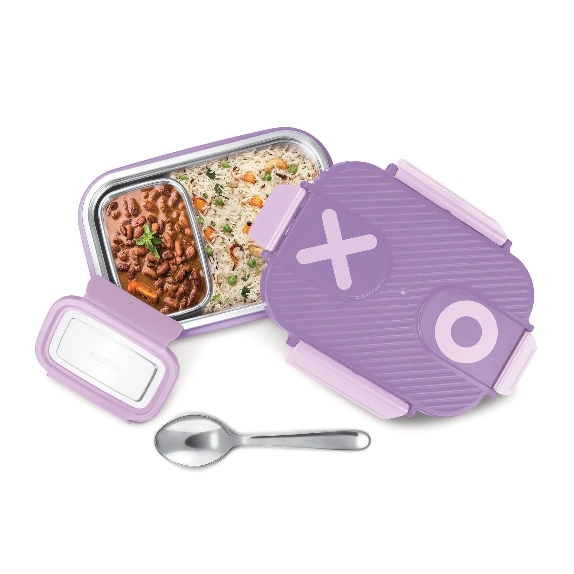 Milton Wondermeal Lunch Box Purple
